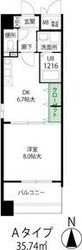 江坂駅 徒歩7分 2階の物件間取画像